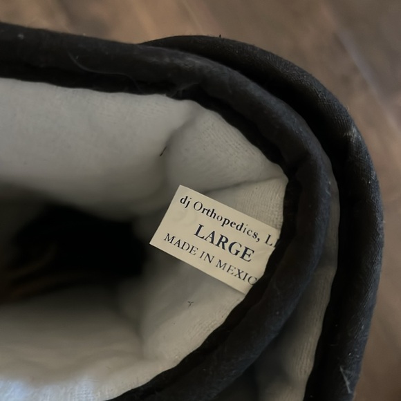 Like New Unisex Adult DJ Orthopedic Black Full Foot Cast Walking Boot - Picture 7 of 12